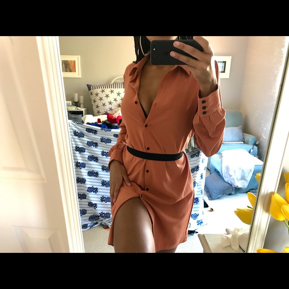 Dress with Belt